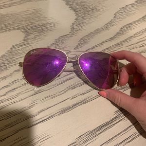 Pink raybans